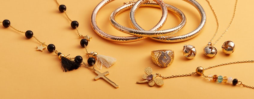 oro, plata, acero