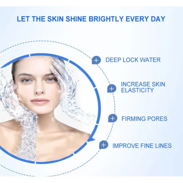 Mascarilla hidratante instantánea con ácido hialurónico del Dr. Rashel - Imagen 2
