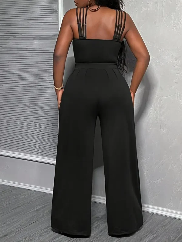 Mono Casual de Mujer con Cuello en V – Elegancia Ligera y Atemporal - Imagen 2