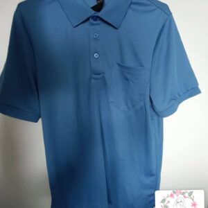 Camisa Tipo Polo Azul (Talla S)